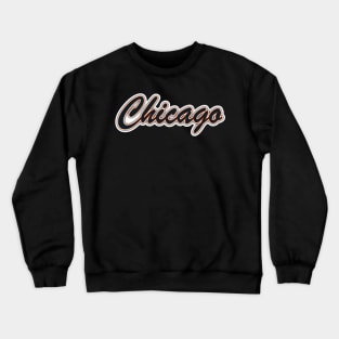 Football Fan of Chicago Crewneck Sweatshirt